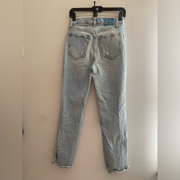 Abercrombie and Fitch the 90s straight Curve Love ultra high Rise Size 27/4R - Picture 10 of 11